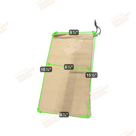 Bottega Veneta Beige Leather Drawstring Shoe Bag - Picture 4 of 4